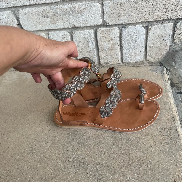 Laid back London
Handmade Sandals leather 39 size 8.5‎ US - Picture 2 of 5